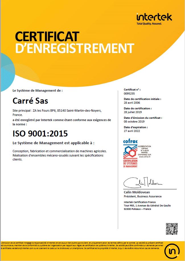 ISO 9001V15